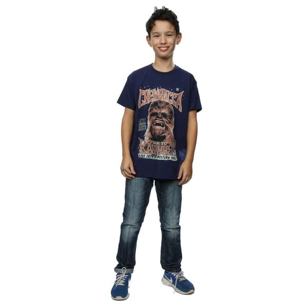 Star Wars Chewbacca Rock Poster T-shirt för pojkar