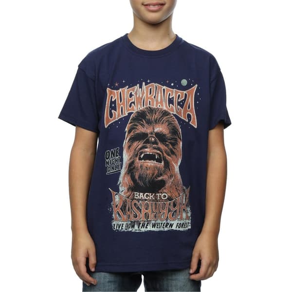 Star Wars Chewbacca Rock Poster T-shirt för pojkar