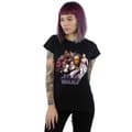 Miniatyrbild 2 av 3: Star Wars: The Rise of Skywalker Dam/Tjej Star Wars The Rise Of Skywalker Resistance - T-shirt i bomull med renderingar
