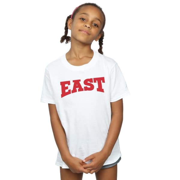 Disney High School Musical The Musical East High T-shirt i bomull för flickor