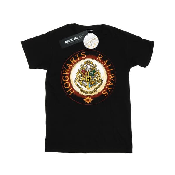 Harry Potter Girls Hogwarts Rail Cotton T-Shirt