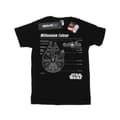 Pikkukuva 1 / 5: Star Wars Girls Millennium Falcon Blueprint Cotton T-Shirt