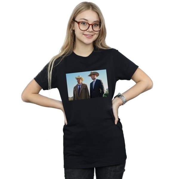 Supernatural Womens/Ladies Stetson Boys Cotton Boyfriend T-Shirt