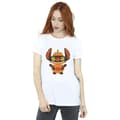 Miniatyrbild 2 av 4: Disney Dam/Tjej Lilo & Stitch Pumpa Kostym Bomull Boyfriend T-shirt