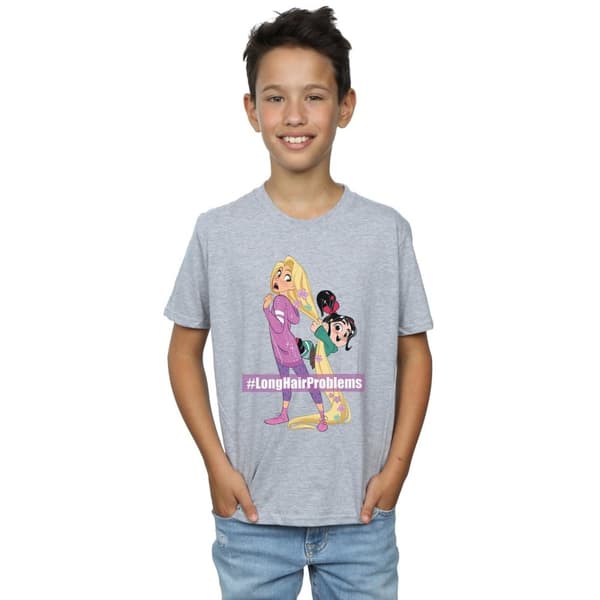 Disney Boys Wreck It Ralph Rapunzel And Vanellope T-Shirt