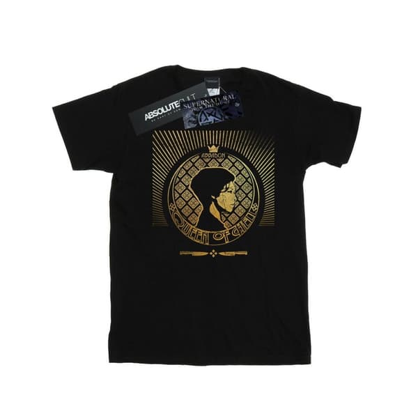 Supernatural Womens/Ladies Abbadon Crest Cotton Boyfriend T-Shirt