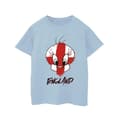 Miniatyrbillede 1 af 3: Looney Tunes Girls Tweety England Face Cotton T-Shirt
