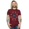 Miniatyrbillede 2 af 3: Harry Potter Mens Christmas Knit T-Shirt