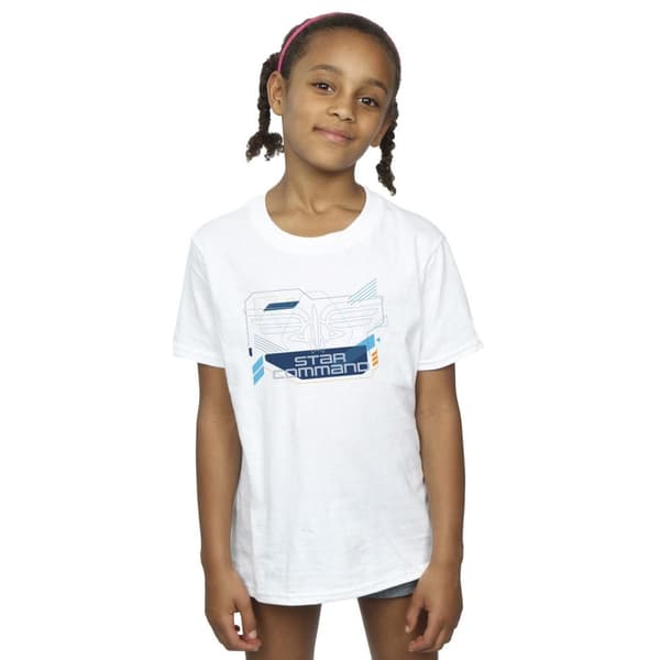 Disney Girls Lightyear Star Command Icons Cotton T-Shirt