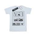 Miniatyrbillede 1 af 5: Disney Girls Cars Cruz Ramirez Blueprint Cotton T-Shirt