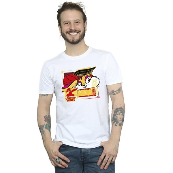 Looney Tunes Mens Lola Rabbit New Year T-Shirt