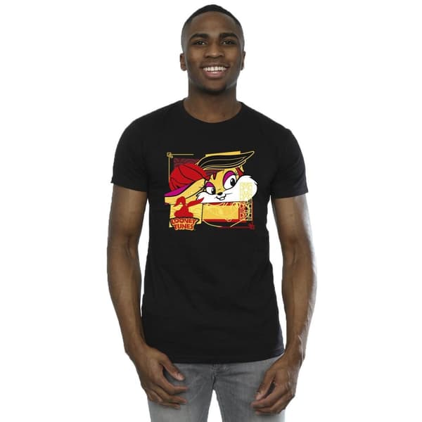 Looney Tunes Mens Lola Rabbit New Year T-Shirt