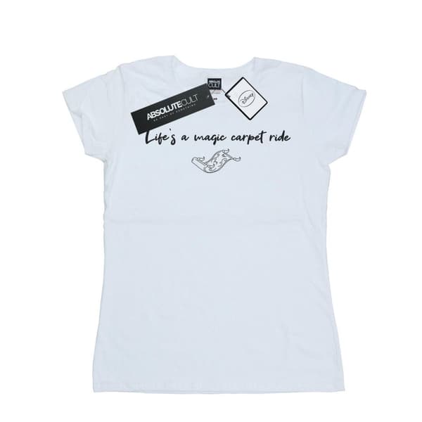 Disney Womens/Ladies Aladdin Life´s A Magic Carpet Ride Cotton T-Shirt