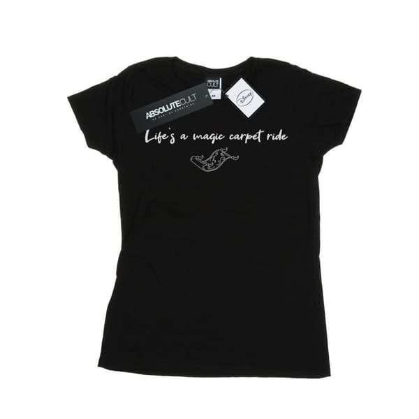 Disney Womens/Ladies Aladdin Life´s A Magic Carpet Ride Cotton T-Shirt