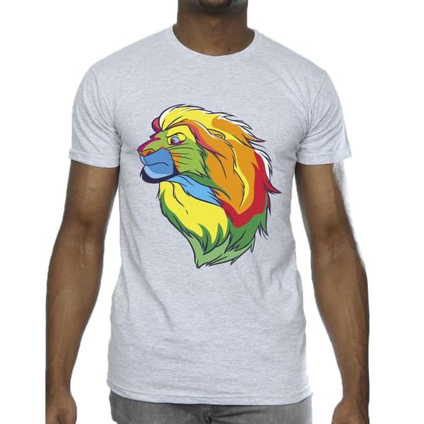 Disney Lejonkungen Colours T-shirt för herrar