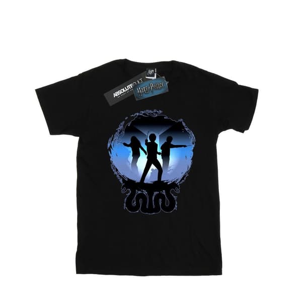 Harry Potter Attack Silhouette T-shirt för herrar