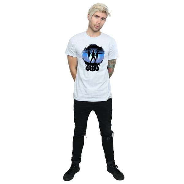 Harry Potter Attack Silhouette T-shirt för herrar