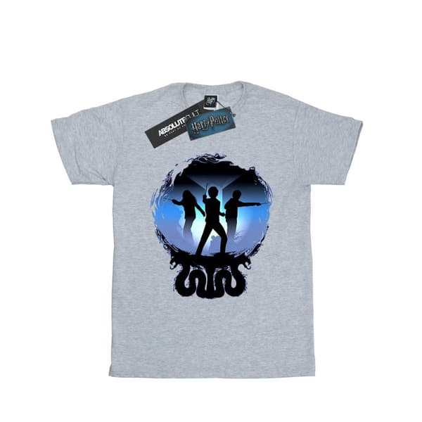 Harry Potter Attack Silhouette T-shirt för herrar