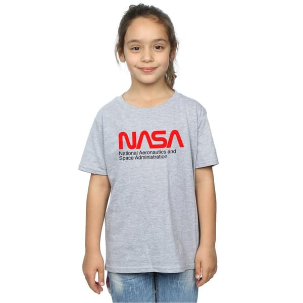 NASA Girls Aeronautics And Space Cotton T-Shirt