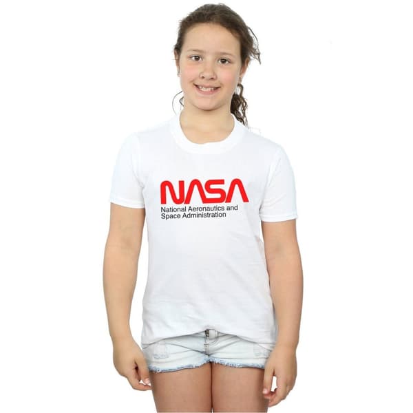 NASA Girls Aeronautics And Space Cotton T-Shirt