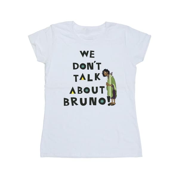 Disney Womens/Ladies Encanto We Dont Talk About Bruno Boy Cotton T-Shirt