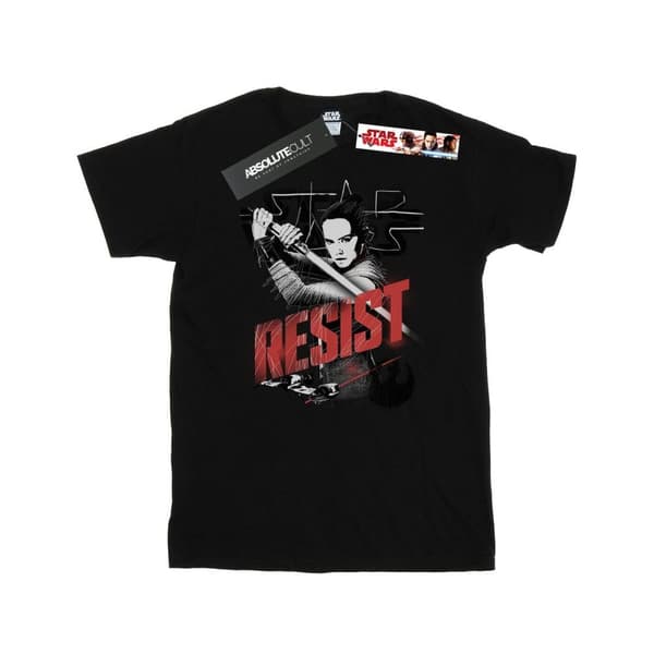 Star Wars The Last Jedi Rey Resist T-shirt för herrar