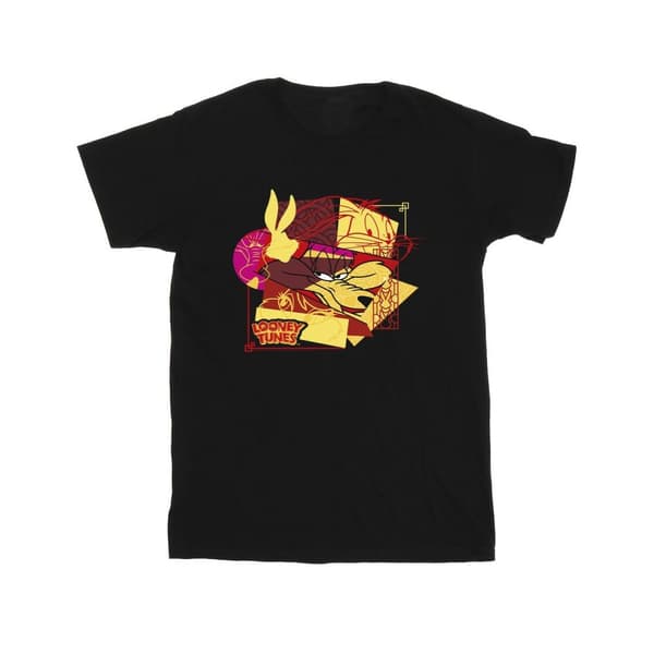 Looney Tunes Herr Wile E Coyote Bugs Rabbit Nyårs T-shirt