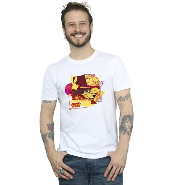 Looney Tunes Herr Wile E Coyote Bugs Rabbit Nyårs T-shirt