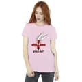 Pikkukuva 2 / 3: Looney Tunes Womens/Ladies Coyote England Face Cotton Boyfriend T-Shirt