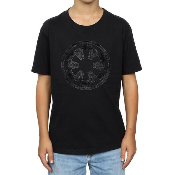 Star Wars Rogue One Galactic Empire Plans T-shirt för pojkar