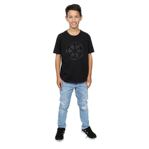 Star Wars Rogue One Galactic Empire Plans T-shirt för pojkar