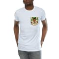 Miniatyrbillede 3 af 5: Looney Tunes Mens Wile E Coyote Face Faux Pocket T-Shirt