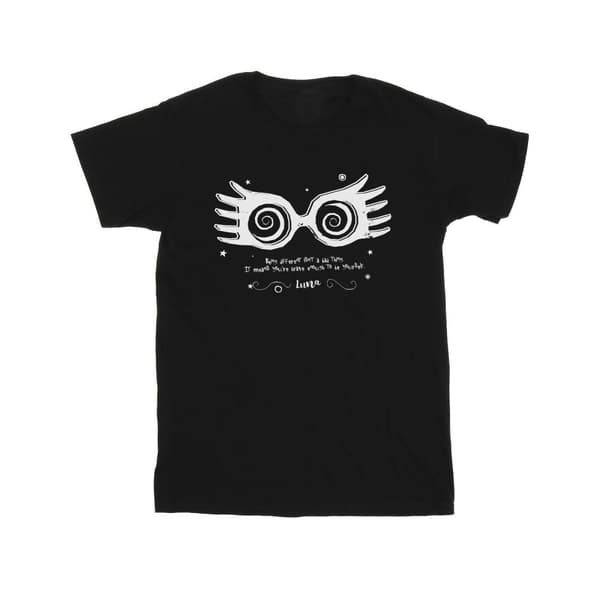 Harry Potter Mens Luna Being Different T-Shirt Black L