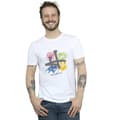 Miniatyrbillede 2 af 3: Harry Potter Mens Emblems H Spray T-Shirt