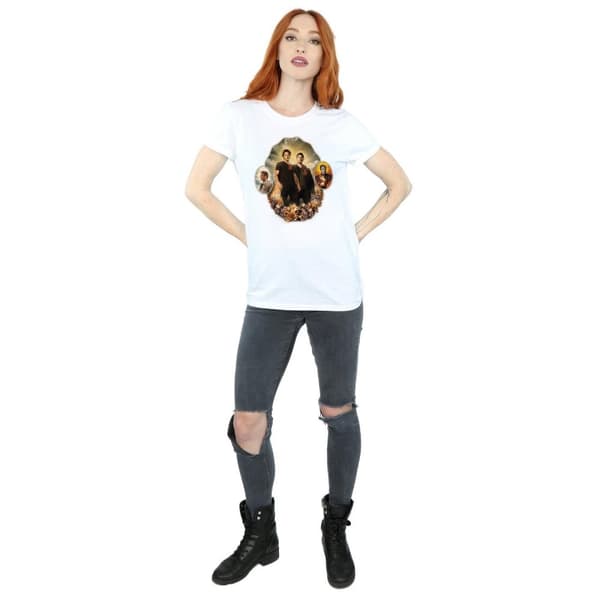 Supernatural Dam/Tjej - Holy Shrine - Boyfriend-t-shirt i bomull