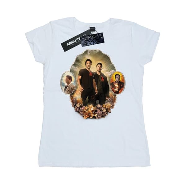 Supernatural Dam/Tjej - Holy Shrine - Boyfriend-t-shirt i bomull
