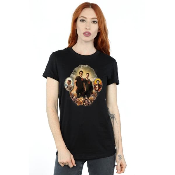 Supernatural Dam/Tjej - Holy Shrine - Boyfriend-t-shirt i bomull