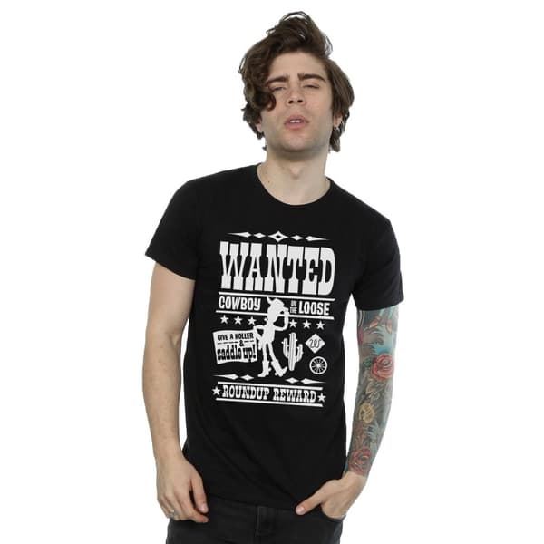 Disney T-shirt med efterlyst affisch från Toy Story för herrar