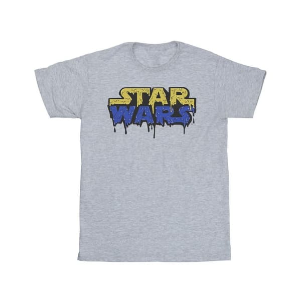 Star Wars Girls Logo Jelly Cotton T-Shirt