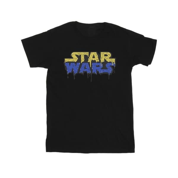 Star Wars Girls Logo Jelly Cotton T-Shirt