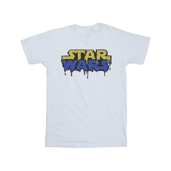 Star Wars Girls Logo Jelly Cotton T-Shirt