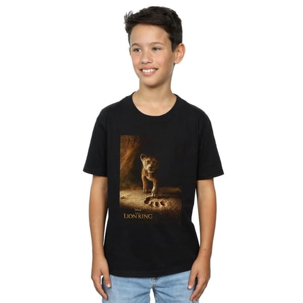 Disney T-shirt med Simba-affisch från Lejonkungen-filmen för pojkar