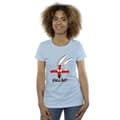 Miniatyrbild 2 av 3: Looney Tunes Dam/Tjej Coyote England Face - T-shirt i bomull