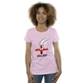 Miniatyrbild 2 av 3: Looney Tunes Dam/Tjej Coyote England Face - T-shirt i bomull