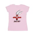Miniatyrbild 1 av 3: Looney Tunes Dam/Tjej Coyote England Face - T-shirt i bomull