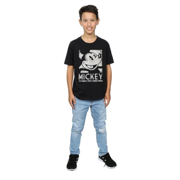 Disney Boys Mickey Mouse Most Famous T-Shirt