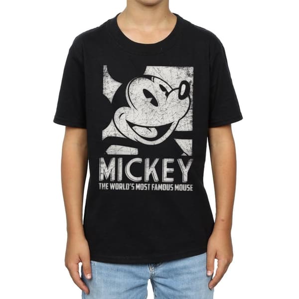 Disney Boys Mickey Mouse Most Famous T-Shirt
