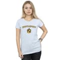 Miniatyrbilde 2 av 3: Harry Potter Womens/Ladies Hufflepuff Crest Cotton T-Shirt