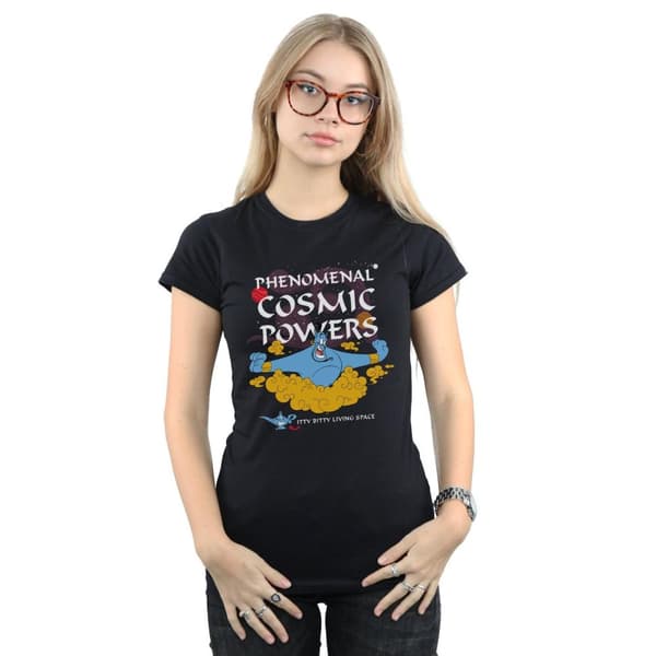 Disney Dam/Lady Aladdin Genie Fenomenala Kosmiska Krafter T-shirt i bomull