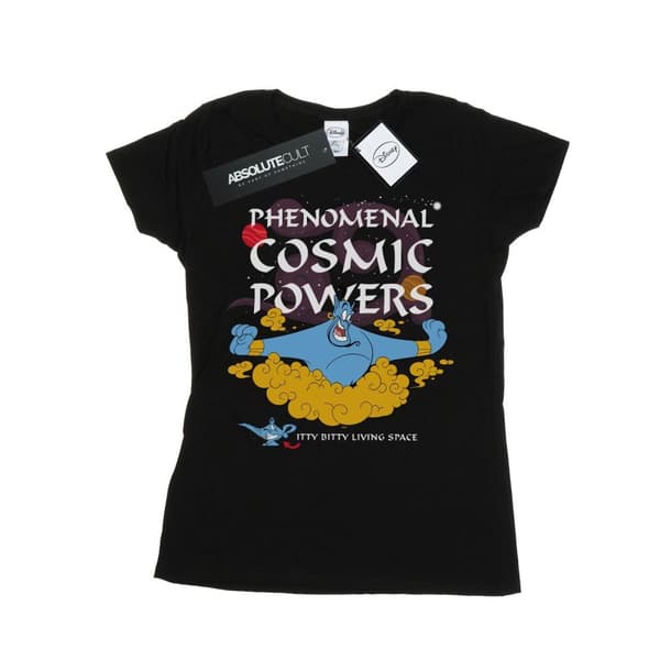 Disney Dam/Lady Aladdin Genie Fenomenala Kosmiska Krafter T-shirt i bomull